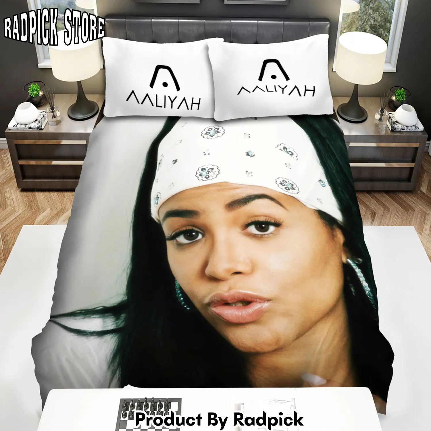 Radpick aaliyah singer beautiful photos bed sheets spread comforter duvet cover bedding sets rp3278919